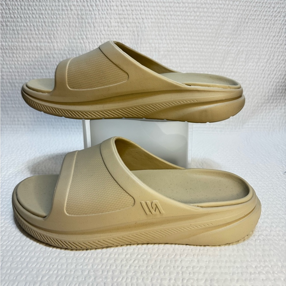 Beige Slide Sandals VRST SoleForm Men's Slides